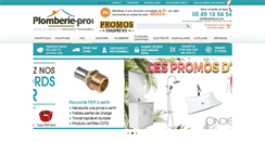 Desktop Screenshot of plomberie-pro.com